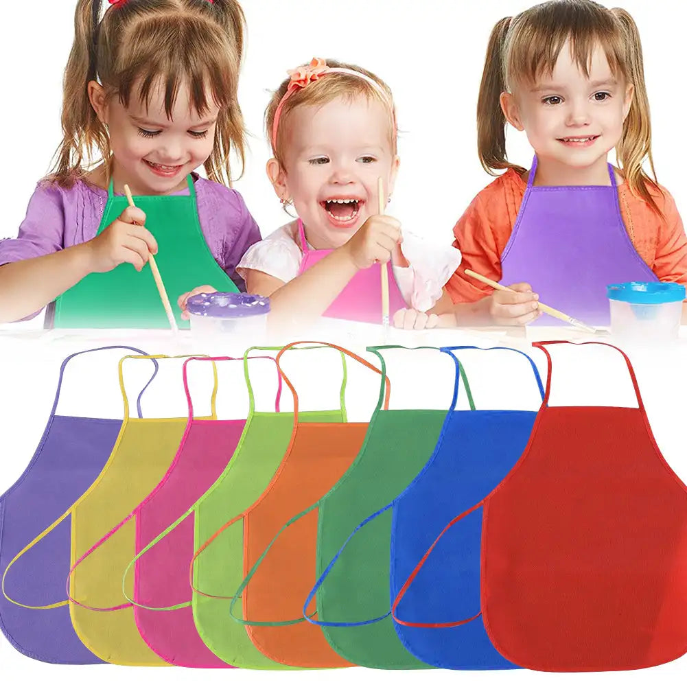 Colorful Creativity Kids' Apron