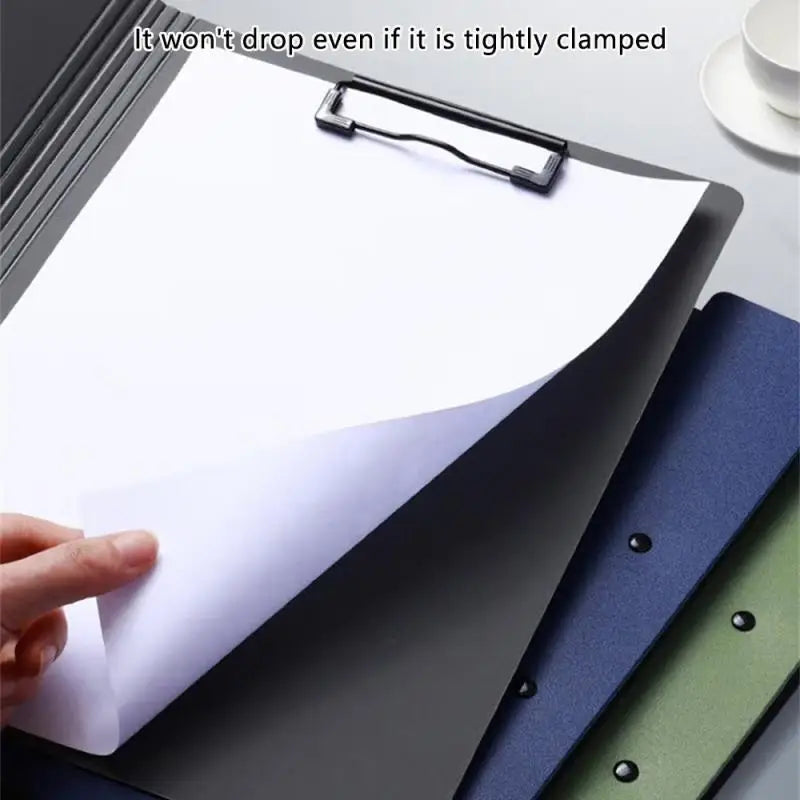 Professional A4 File Folder & Document Organizer with Clipboard