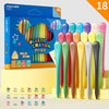 Splash-Free Non-Toxic Crayon Set – Washable 12/18/24