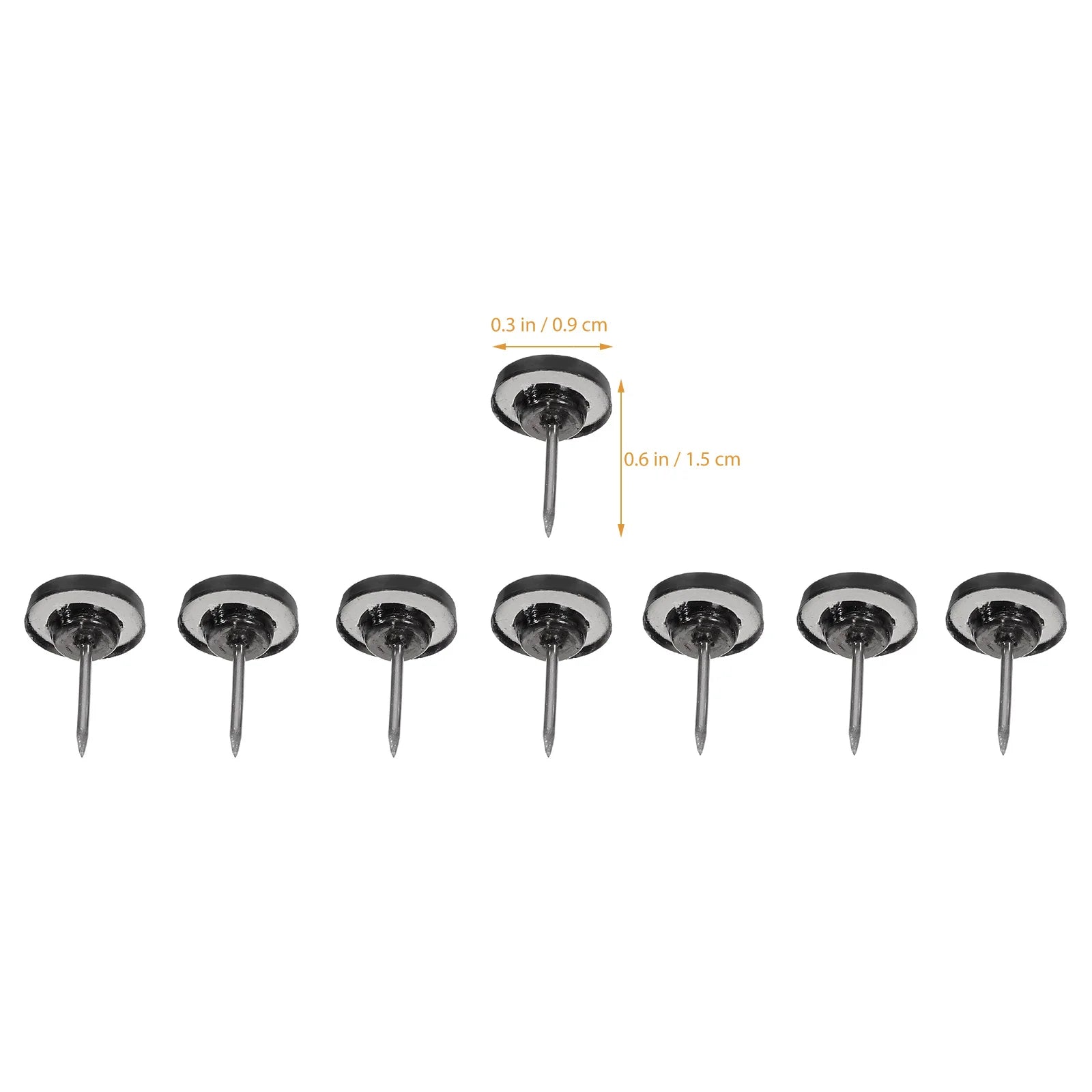 Craft Head pushpin  Black