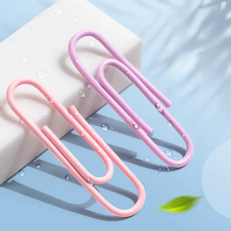 160PCS Colorful U-Shaped Paper Clips