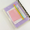 5pcs Transparent File Holder Pouches