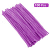 CraftyPipes Chenille Stem Set – 40/100 Pcs Colorful Pipe Cleaners