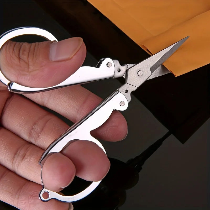 Stainless Steel Foldable Scissors Set